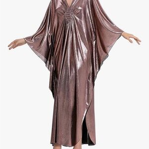 TikTok Viral Metallic Kaftan